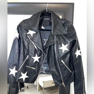 Boutique Faux Leather Jacket